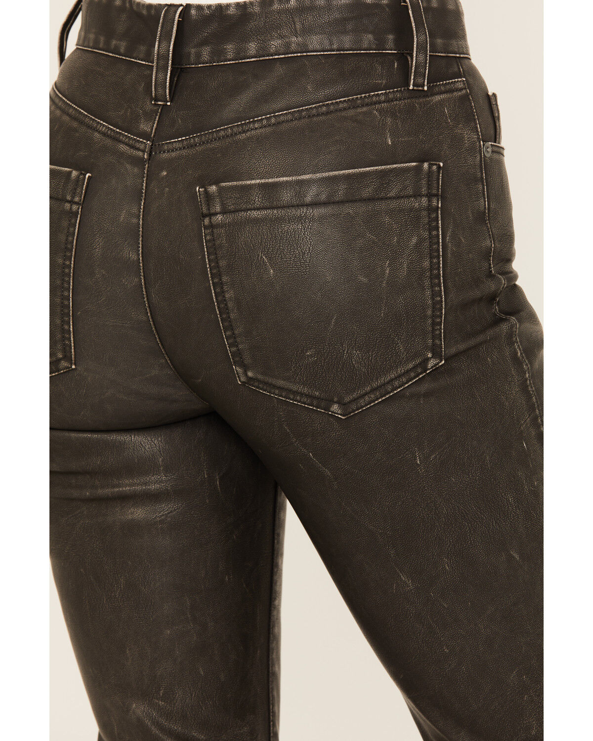 Image #4 - BLANKNYC Women's Lone Rider Bootcut Pants, Grey, hi-res