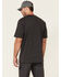 Image #4 - Carhartt Men's Loose Fit Heavyweight Logo Pocket Work T-Shirt, Charcoal Grey, hi-res