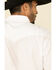 Wrangler Retro Premium Men's White Solid Long Sleeve Western Shirt , White, hi-res