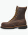 Image #3 - Thorogood Men's 8" American Heritage Lace-Up Work Boots - Steel Toe, Brown, hi-res