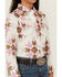 Image #3 - Cowboygirl by Jenna Paulette Girls' Patchwork Print Long Sleeve Pearl Snap Western Shirt, White, hi-res