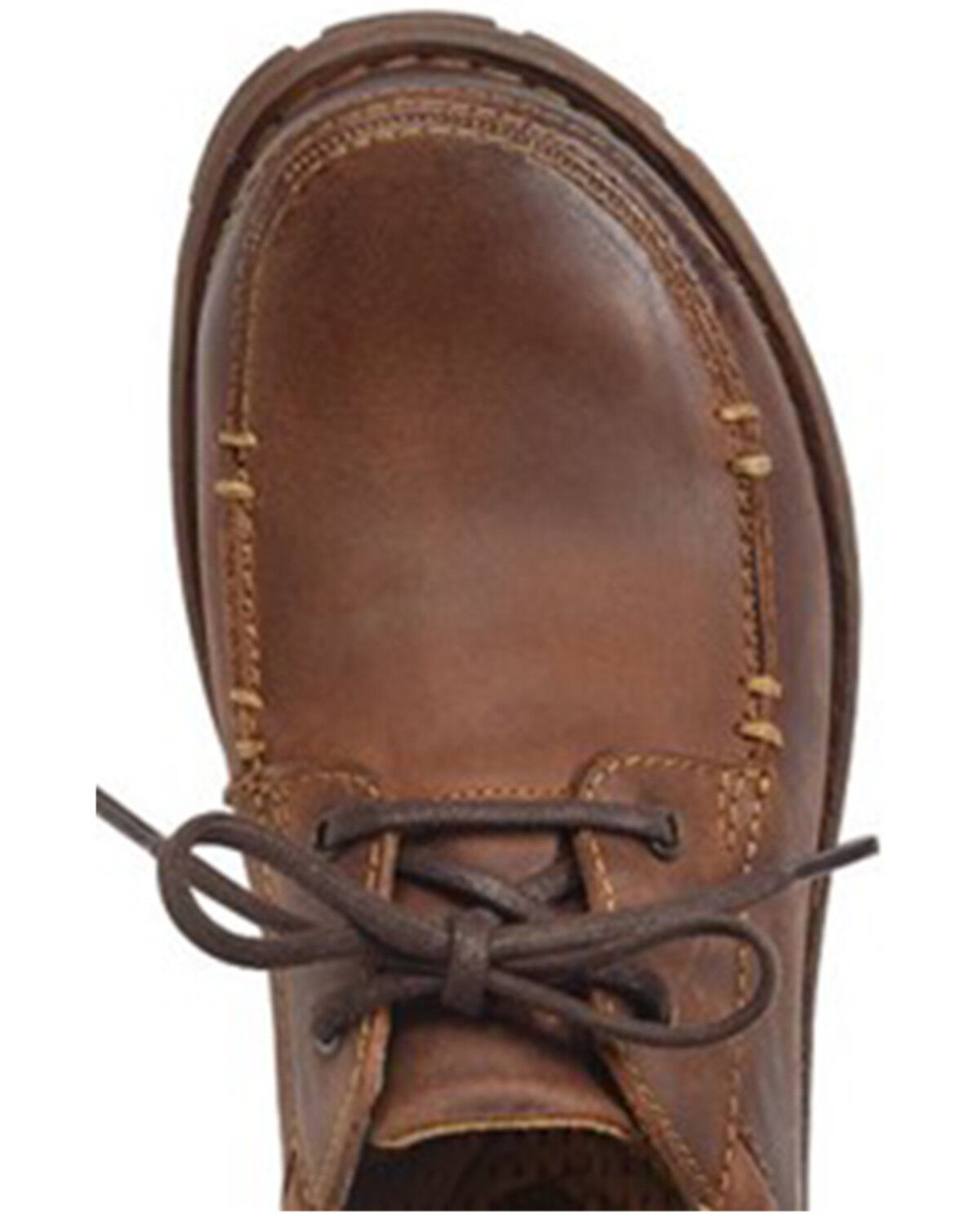 Image #6 - Born Men's Joel Causal Shoes - Moc Toe, Lt Brown, hi-res