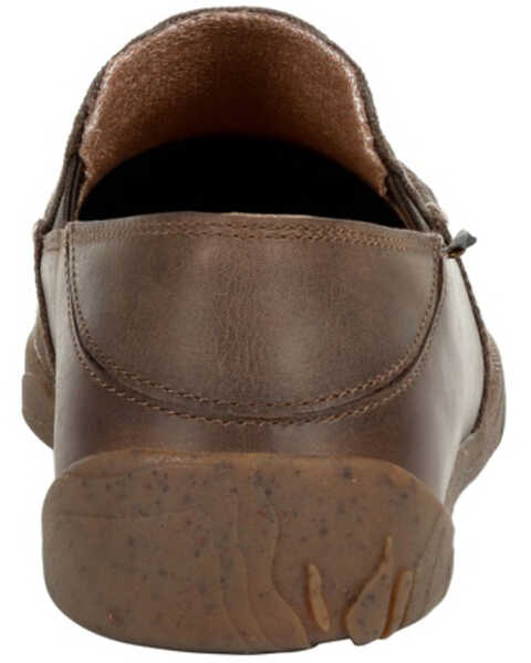 Image #4 - Georgia Boot Men's Cedar Falls Slip-On Shoes - Moc Toe, Brown, hi-res