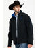 Image #3 - Cinch Men's Black Softshell Bonded Jacket , , hi-res