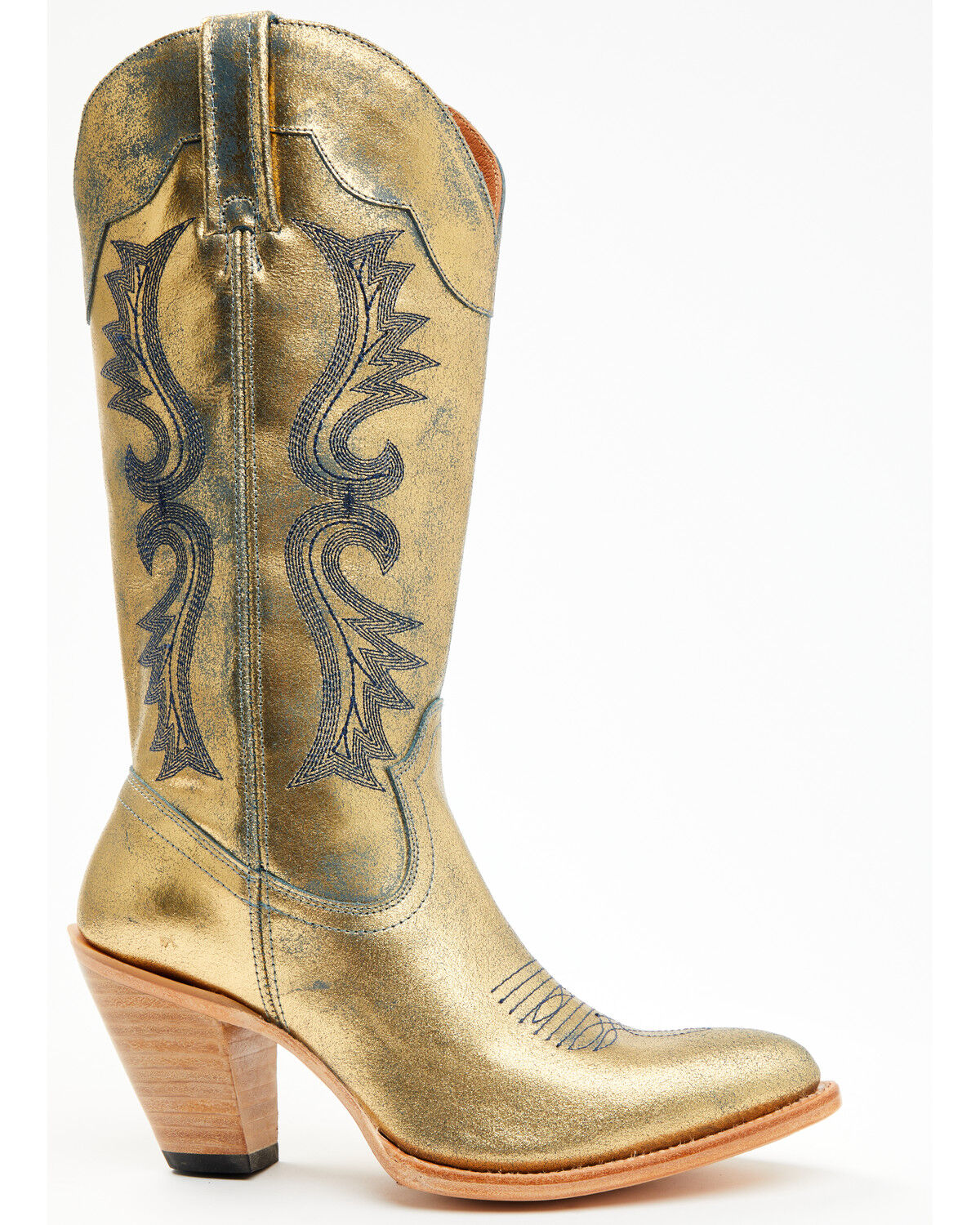 Image #2 - Shyanne Women's Sass Western Boots - Round Toe, Gold, hi-res
