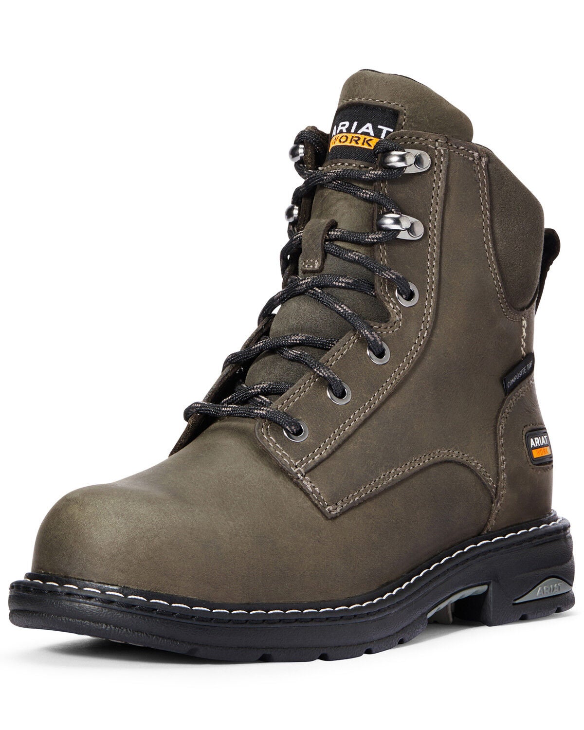 Ariat Women's Casey Work Boots - Composite Toe, Charcoal, hi-res