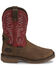 Image #2 - Justin Men's Broncy Waterproof Western Work Boots - Composite Toe, Brown, hi-res