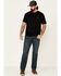 Wrangler Men's Riggs Short Sleeve Pocket T-Shirt, Black, hi-res