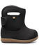Image #2 - Bogs Toddler Boys' II Solid Rainboots, Black, hi-res