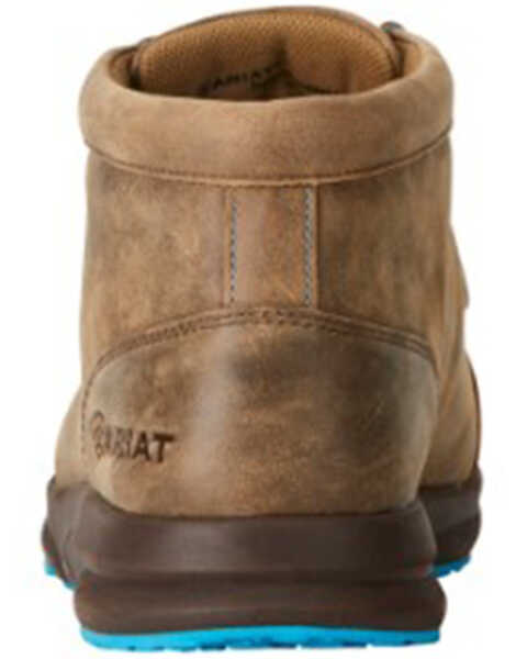 Image #3 - Ariat Men's Spitfire Shoes - Moc Toe, Dark Brown, hi-res
