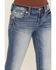 Image #4 - Miss Me Women's Medium Wash Mid Rise Steer Head Bootcut Stretch Denim Jeans, Medium Wash, hi-res