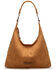 Image #3 - Wrangler Women's Floral Tooled Hobo Bag with Pouch, Brown, hi-res