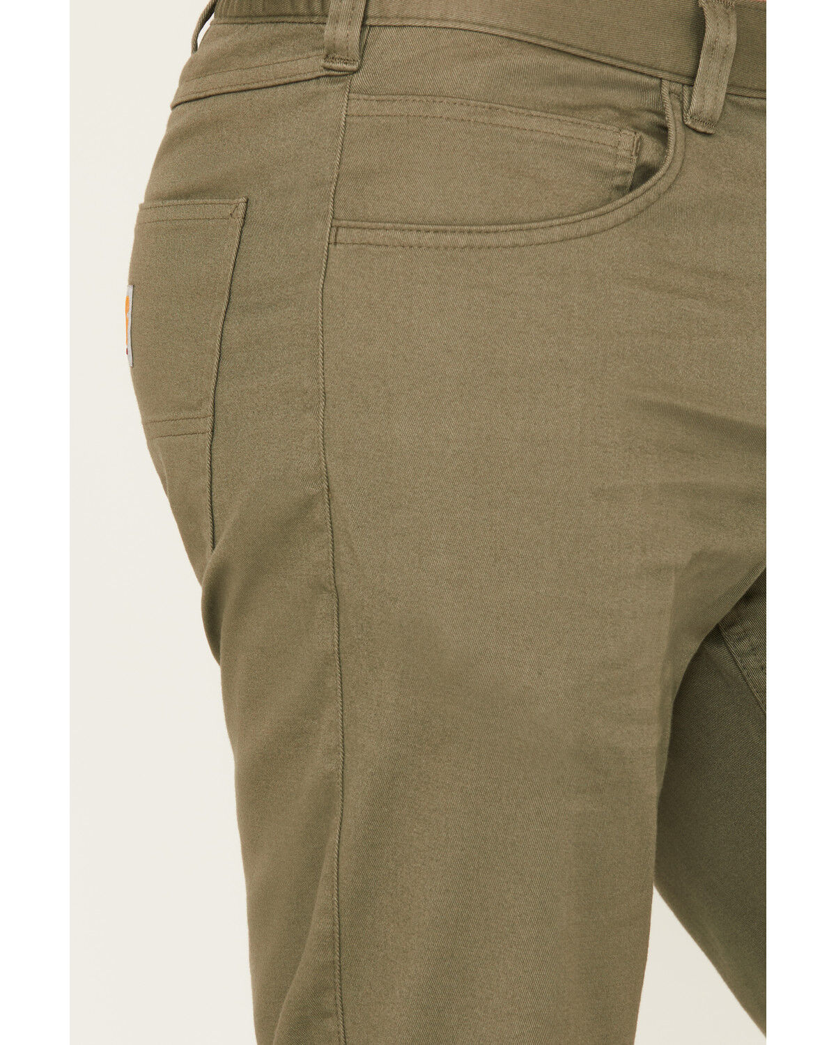 Image #2 - Carhartt Men's Force® Relaxed Fit Straight Pants, Olive, hi-res