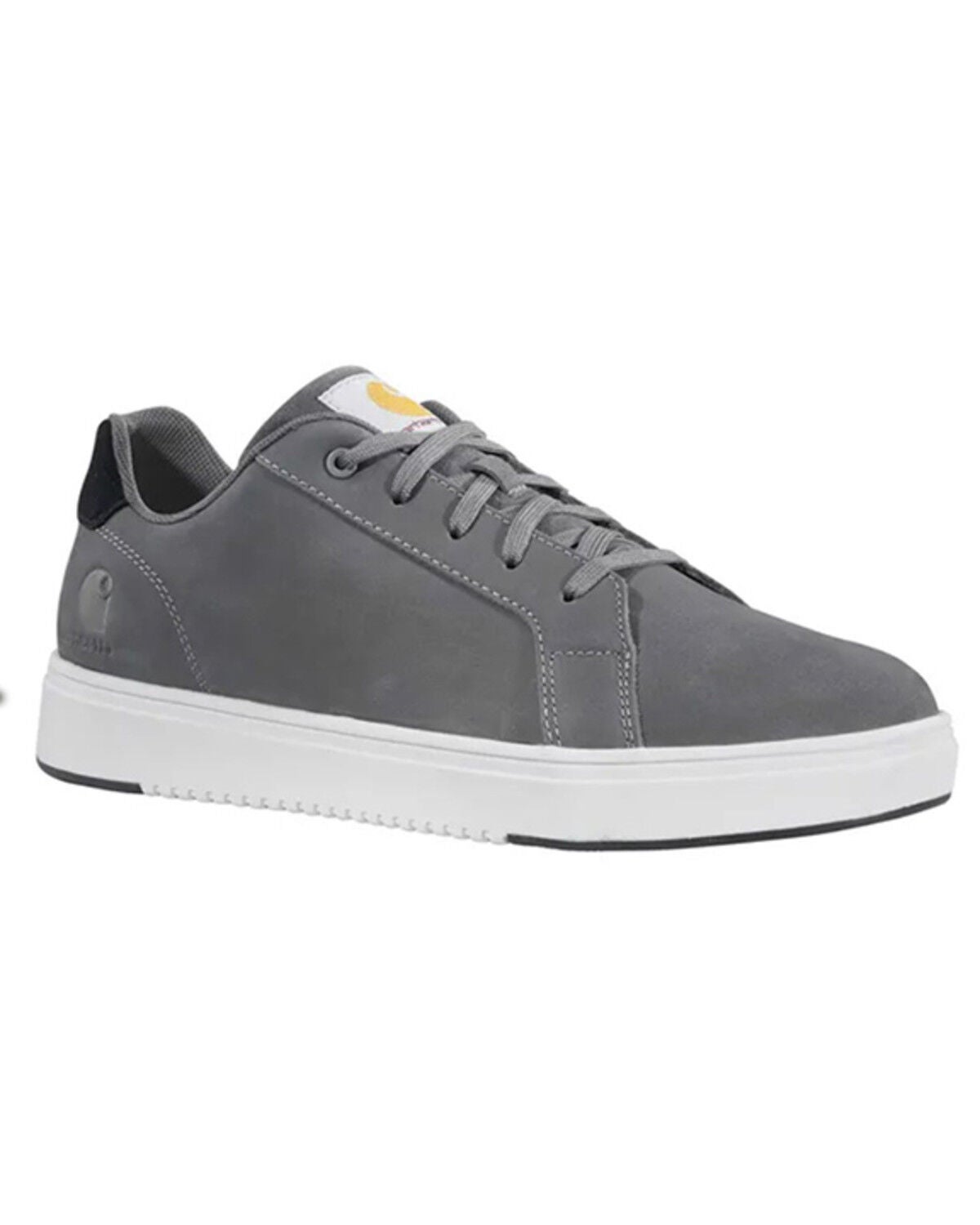 Carhartt Women's Detroit Leather Work Show - Soft Toe, Medium Grey, hi-res
