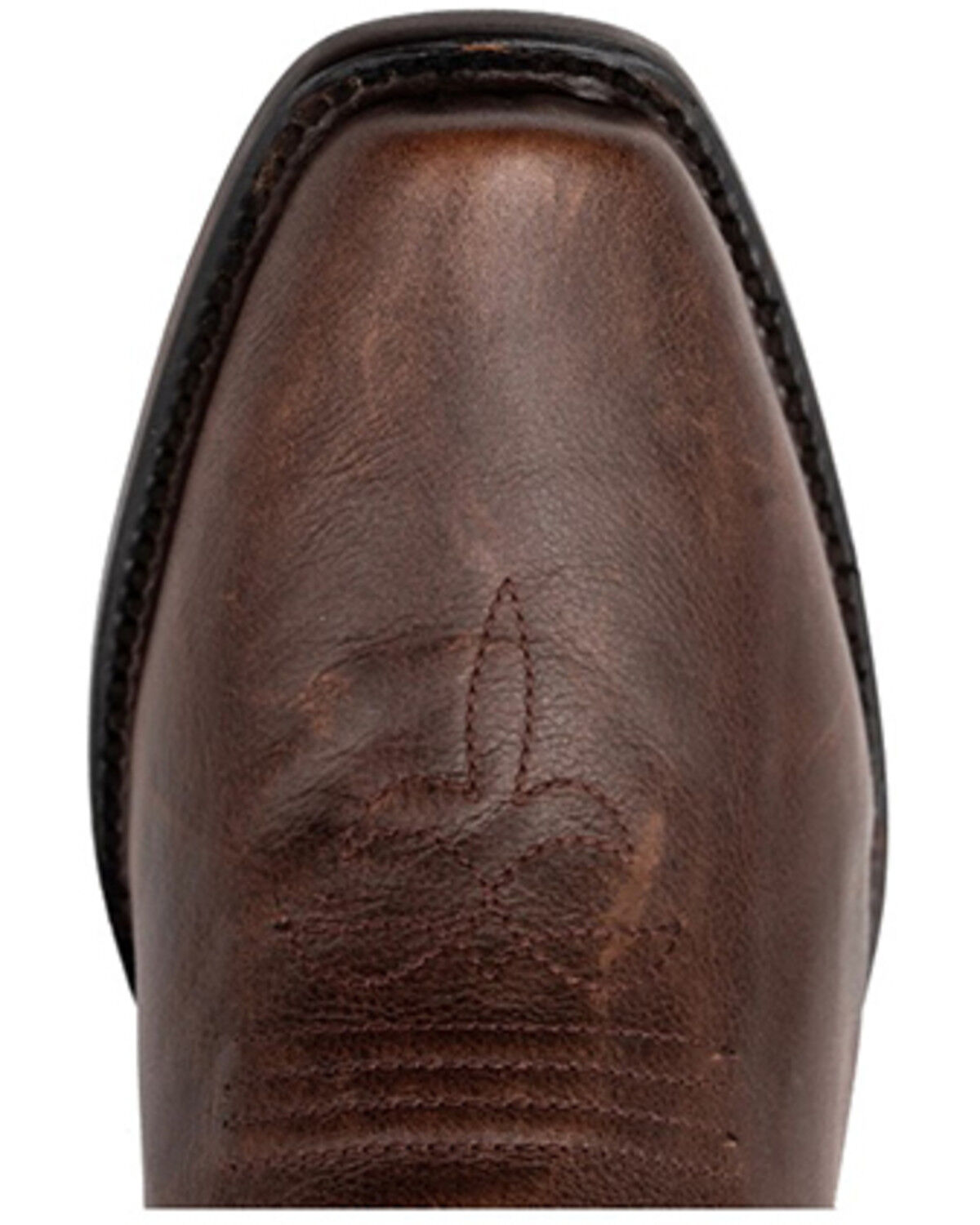 Image #6 - Ferrini Men's Wyatt Western Boots - Square Toe, Chocolate, hi-res