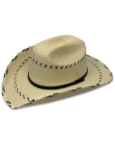 Atwood Kid's Black Pinto Cowboy Hat, Natural, hi-res