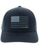 HOOey Men's Liberty Roper Flag Trucker Cap, Black, hi-res