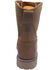 Image #4 - AdTec Men's 9" Waterproof Logger Work Boots - Composite Toe, Brown, hi-res