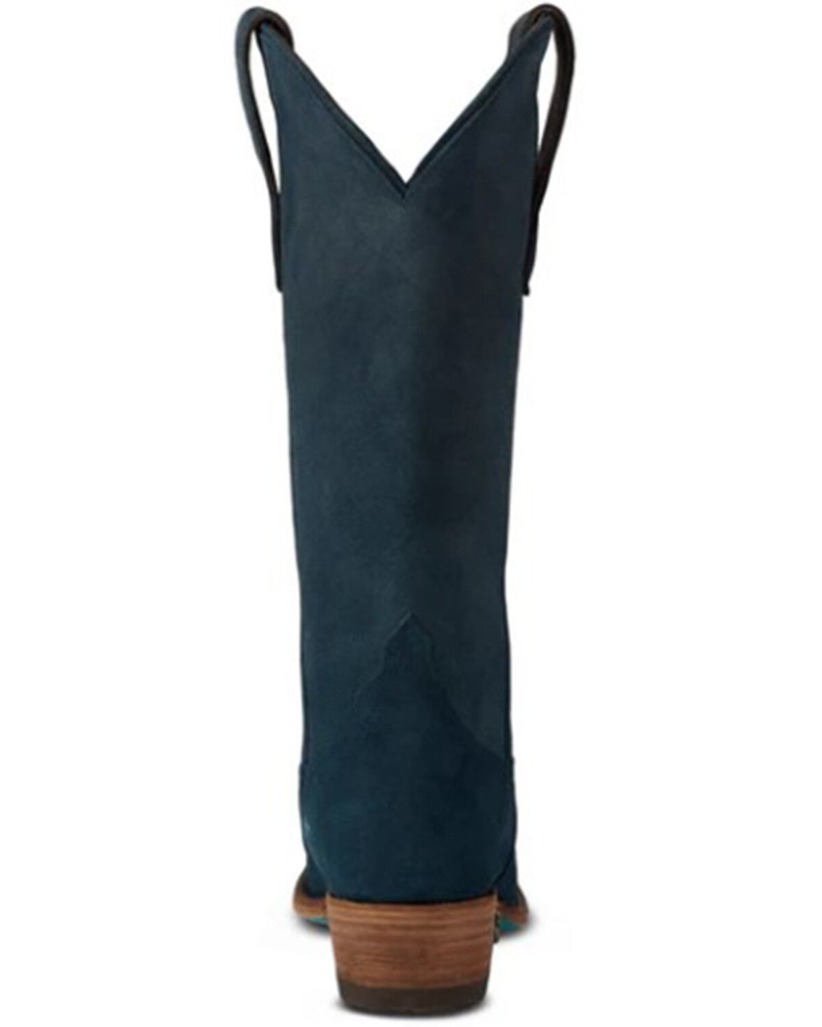 Image #5 - Lane Women's Emma Jane Suede Tall Western Boots - Snip Toe, Navy, hi-res