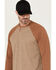 Image #2 - Cody James Men's FR Bronze Raglan Long Sleeve Henley Work Shirt, Bronze, hi-res