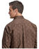 Image #2 - Stetson Men's Medallion Print Long Sleeve Button-Down Western Shirt, Brown, hi-res