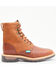 Twisted X Lite 8" Lace-Up Waterproof Work Boots - Steel Toe, Oiled Rust, hi-res