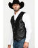 Image #3 - Liberty Wear Men's Jackson Lambskin Leather Vest, Black, hi-res