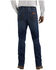 Image #1 - Wrangler Retro Men's 77MWZ Dark Wash Slim Bootcut Stretch Denim Jeans, Dark Wash, hi-res