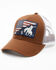 Image #1 - Cody James Men's Patriotic Bucking Bronco Ball Cap, Brown, hi-res