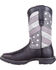 Image #3 - Durango Men's Rebel Faded Flag Western Performance Boots - Broad Square Toe, Black, hi-res
