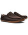 Image #1 - OluKai Men's Moloā Slippers, Dark Brown, hi-res