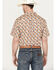 Image #4 - RANK 45® Men's Abstract Geo Print Short Sleeve Button-Down Shirt, Gold, hi-res