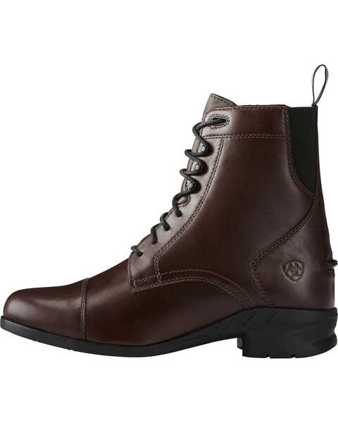 Image #2 - Ariat Women's Heritage IV Lace Paddock Boots - Round Toe, Brown, hi-res