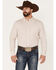 Image #1 - Cody James Men's Getaway Check Button-Down Western Shirt, White, hi-res