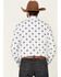 Rough Stock By Panhandle Men's White Buffalo Print Long Sleeve Western Shirt , Multi, hi-res
