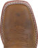 Image #2 - Smoky Mountain Boys' Jesse Western Boots - Broad Square Toe , Brown, hi-res