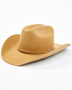 Cody James Men's Tan 3X Low Cattleman Wool Felt Western Hat , Tan, hi-res