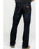 Image #1 - Wrangler Retro Men's Dax Dark Stretch Slim Bootcut Jeans - Long, Indigo, hi-res