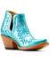 Image #1 - Ariat Women's Dixon Western Booties - Snip Toe, Blue, hi-res