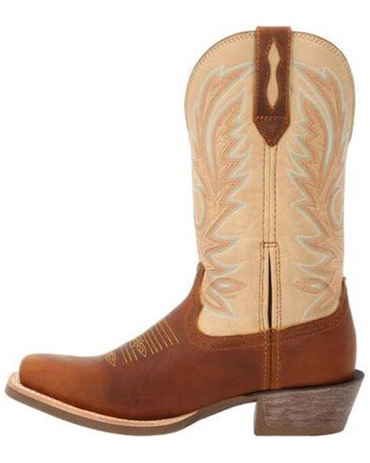 Image #3 - Durango Men's Rebel Pro Western Performance Boots - Square Toe, Brown, hi-res