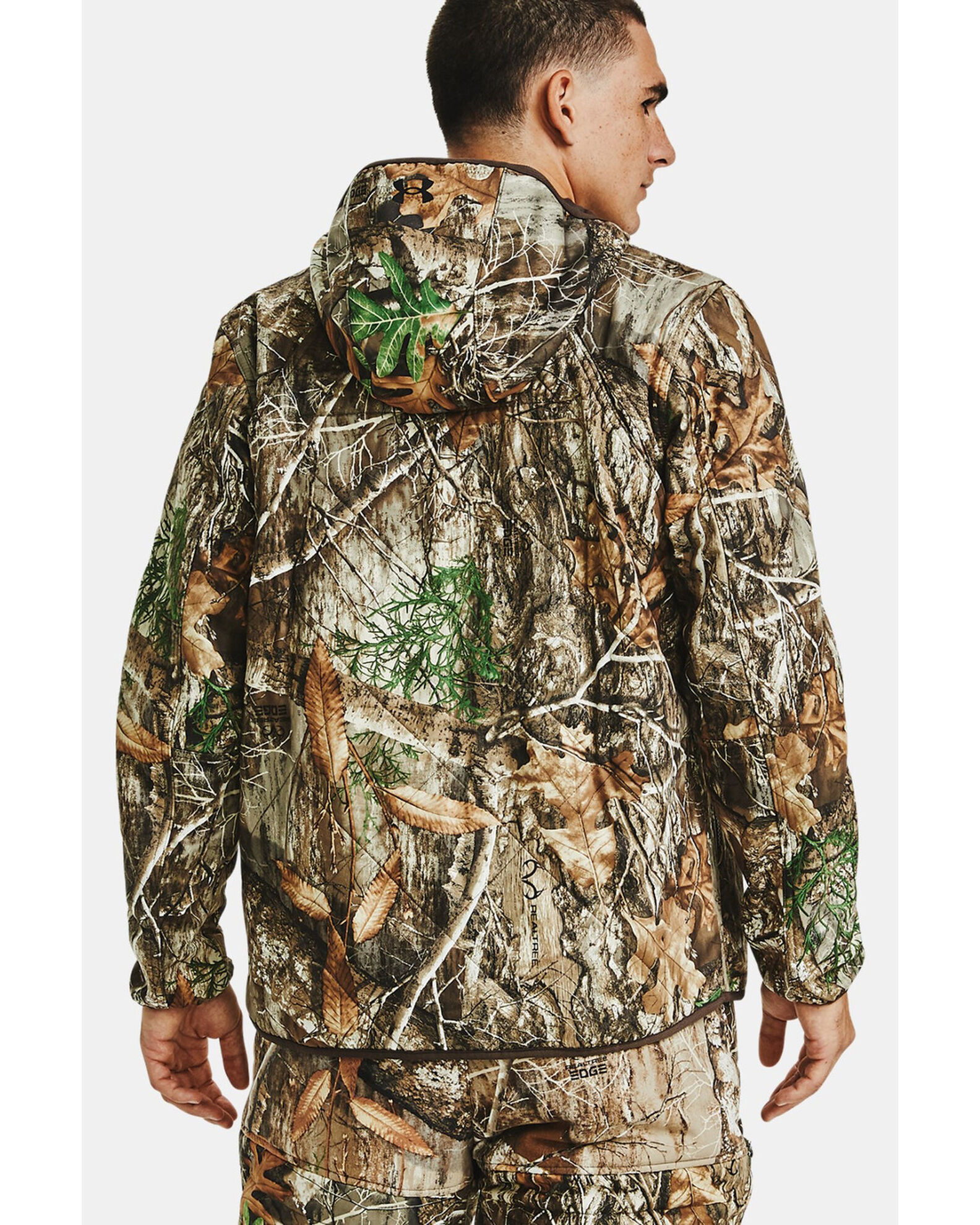 Under armour camo jacket mens on sale