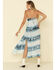 Rag Poet Women's Tie Dye Stripe Pura Dress, Blue, hi-res