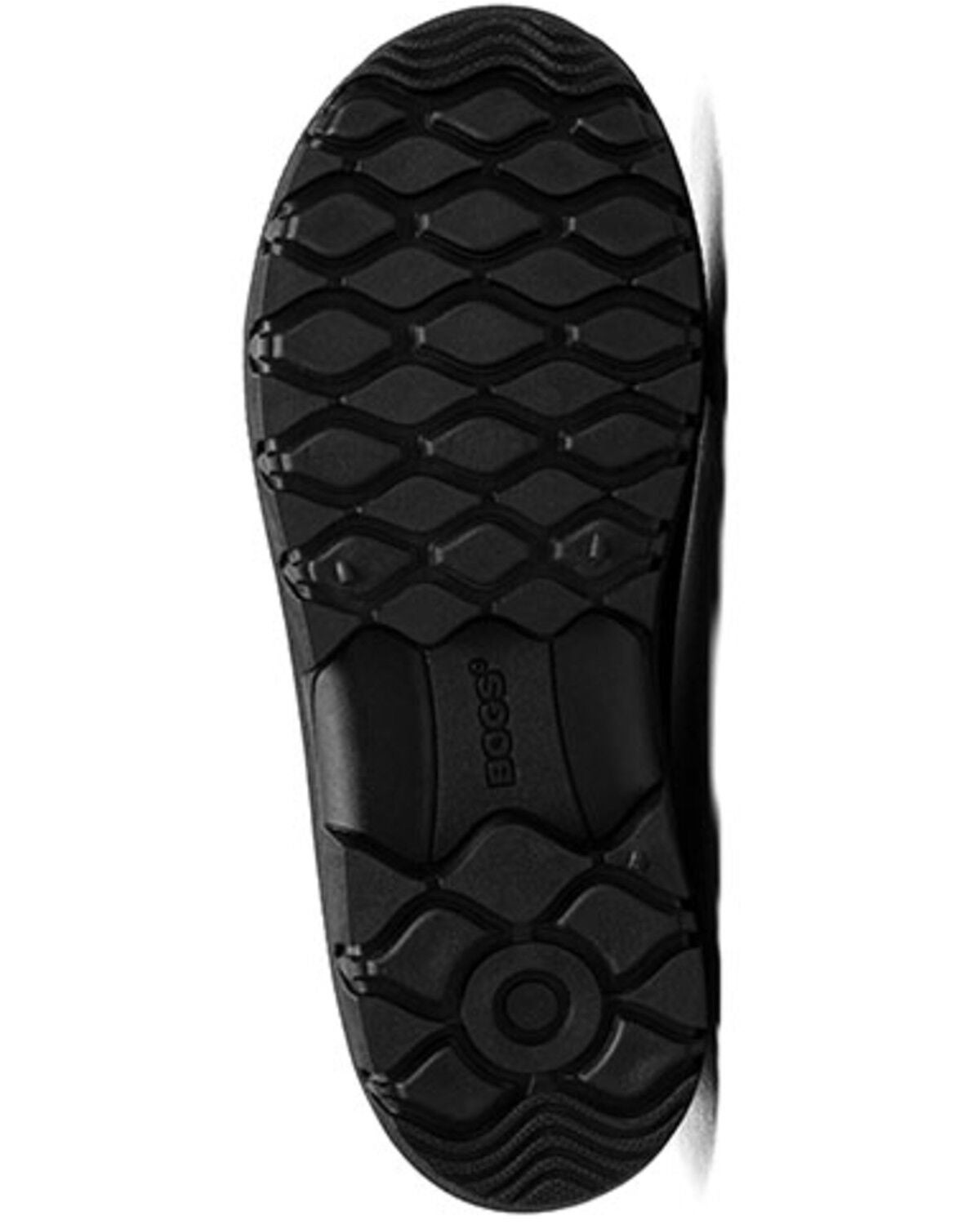 Image #7 - Bogs Boys' Essential Rain Mid Rubber Boots - Round Toe, Black, hi-res