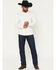 Image #1 - Levi&rsquo;s Men&rsquo;s 557 Rocky Rinse Dark Wash Mid Rise Western Straight Denim Jeans, Dark Wash, hi-res