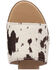 Image #6 - Dingo Women's Tabby Sandals, Black/white, hi-res