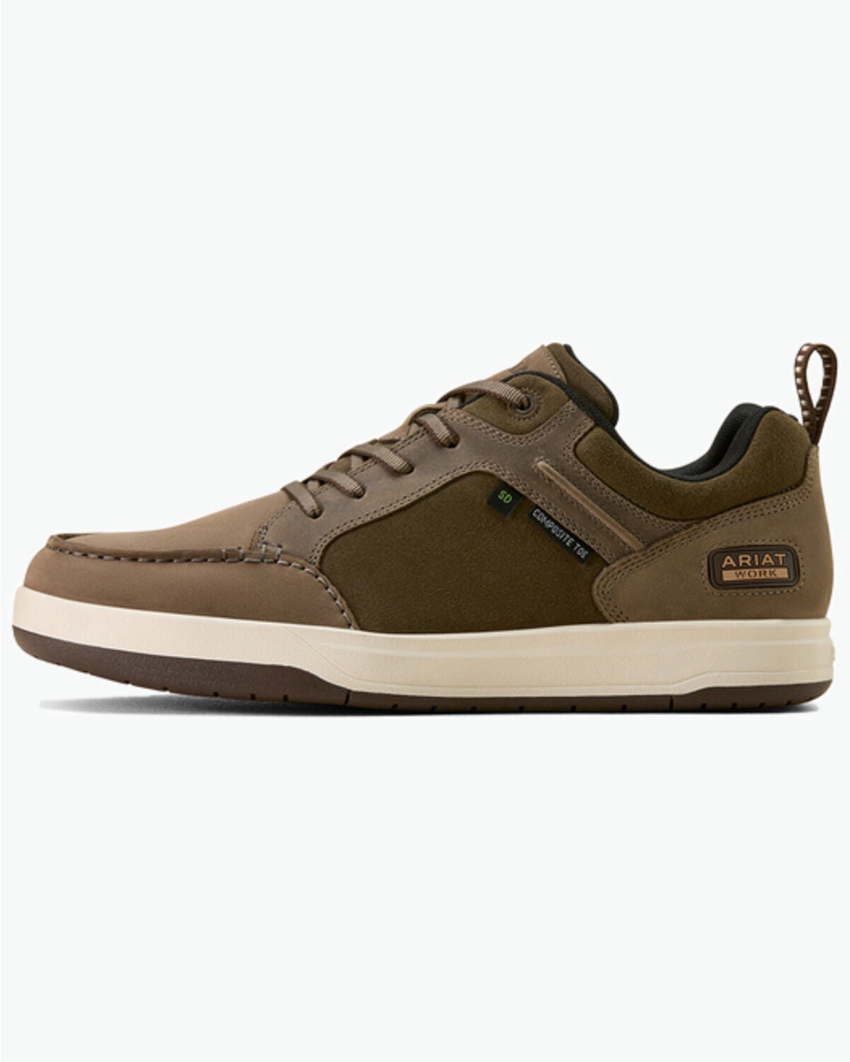 Image #2 - Ariat Men's Outmatch SD Moc Work Shoes - Composite Toe, Grey, hi-res