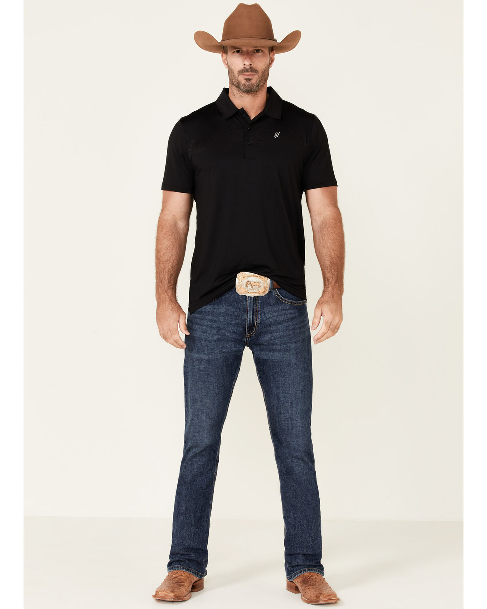 cowboy polo shirt