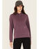 Image #1 - Carhartt Women's Relaxed Midweight Hoodie, Purple, hi-res
