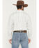 Image #4 - Cody James Men's Ranchers Legend Floral Stripe Print Long Sleeve Button-Down Stretch Western Shirt, Ivory, hi-res