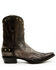 Image #2 - Corral Men's Exotic Python Overlay Short Western Boots - Snip Toe, Natural, hi-res